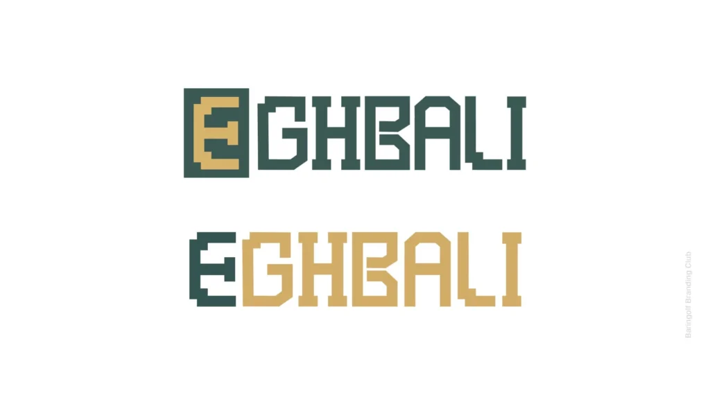 طراحی لوگوتایپ انگلیسی بازرگانی اقبالی 