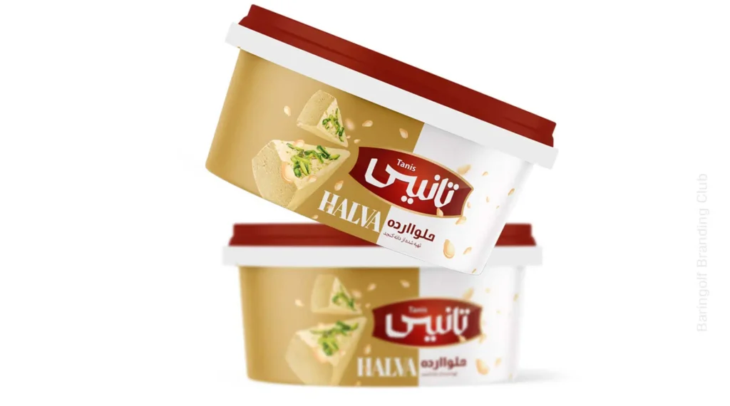 طراحی لیبل آی ام  ال حلواارده تانیس