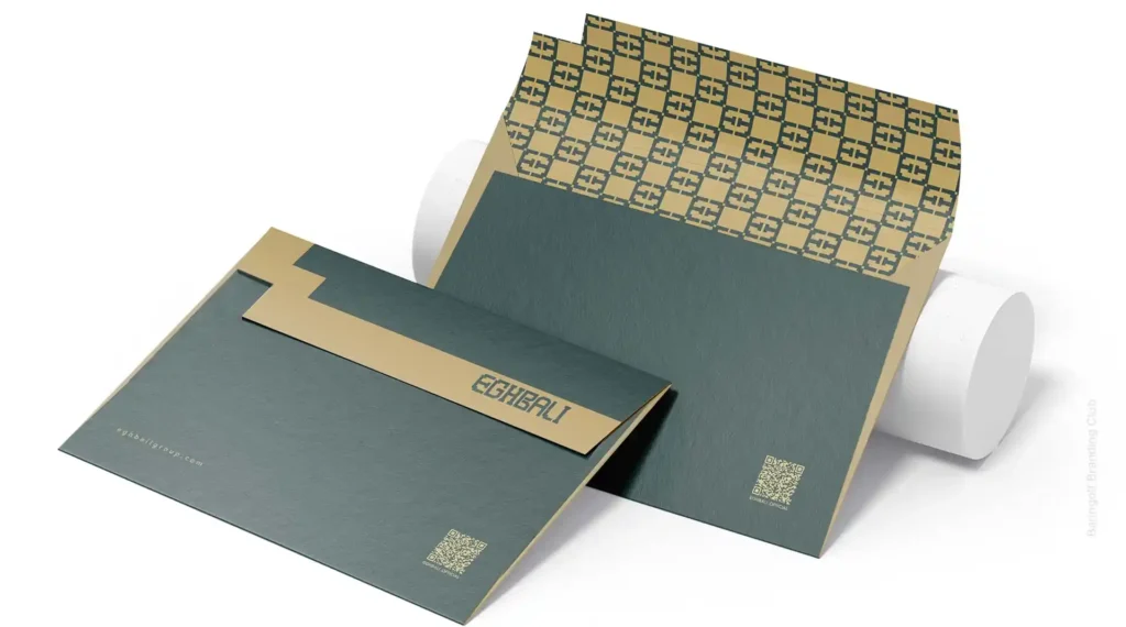 طراحی پاکت نامه- اقبالی 