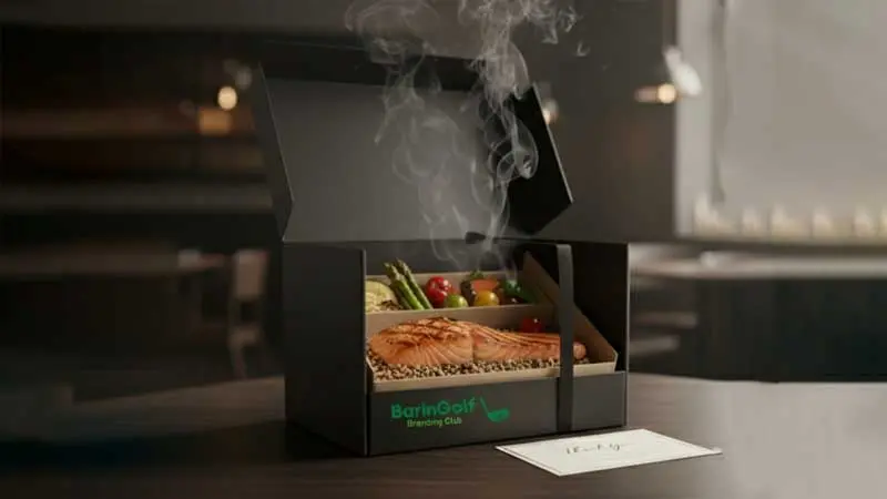 طراحی بسته بندی غذای بیرون بر